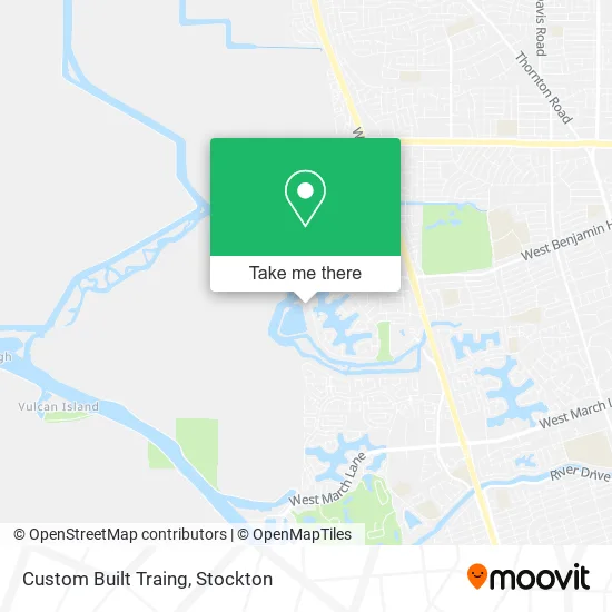 Custom Built Traing map