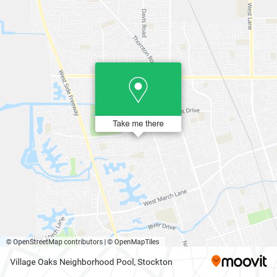 Mapa de Village Oaks Neighborhood Pool