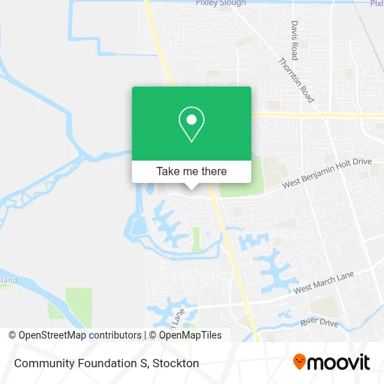 Community Foundation S map