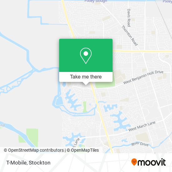 Mapa de T-Mobile
