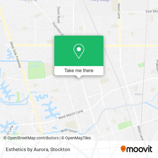 Esthetics by Aurora map
