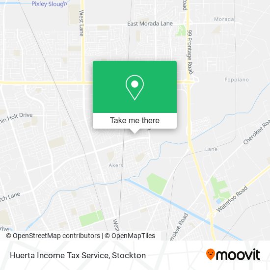 Mapa de Huerta Income Tax Service