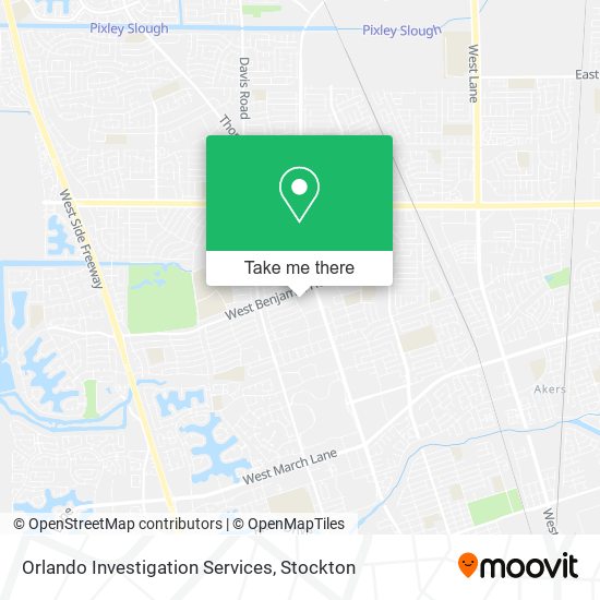 Orlando Investigation Services map