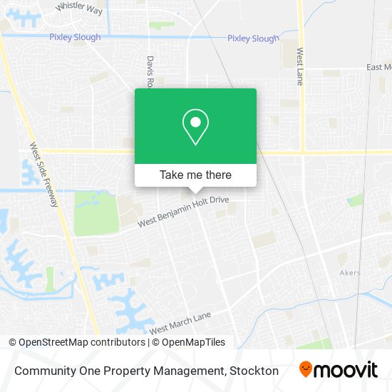 Community One Property Management map