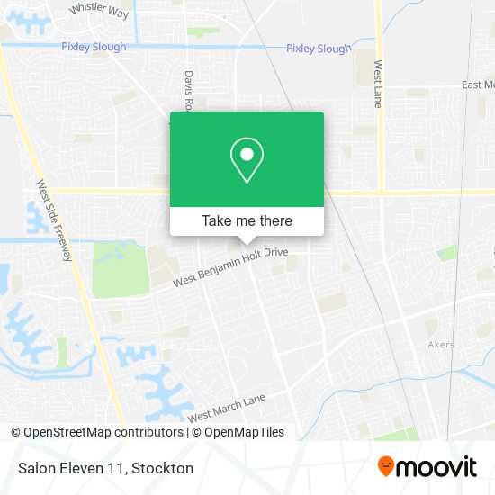 Mapa de Salon Eleven 11