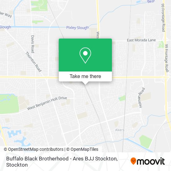 Mapa de Buffalo Black Brotherhood - Ares BJJ Stockton