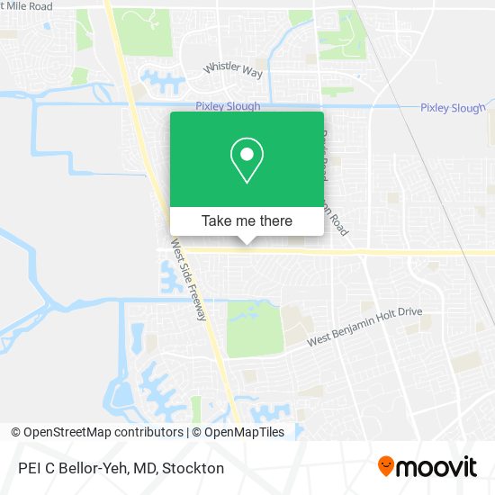 PEI C Bellor-Yeh, MD map