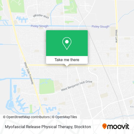 Mapa de Myofascial Release Physical Therapy