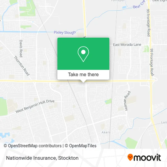 Nationwide Insurance map