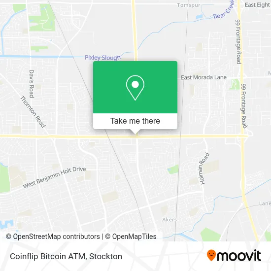Coinflip Bitcoin ATM map