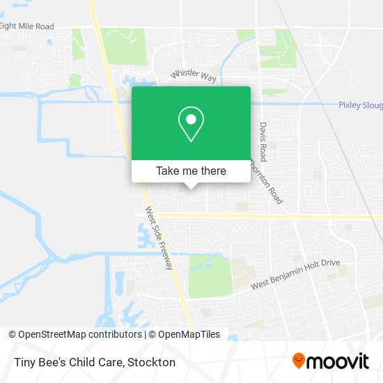 Mapa de Tiny Bee's Child Care