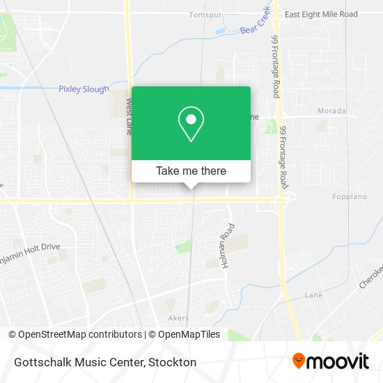 Gottschalk Music Center map