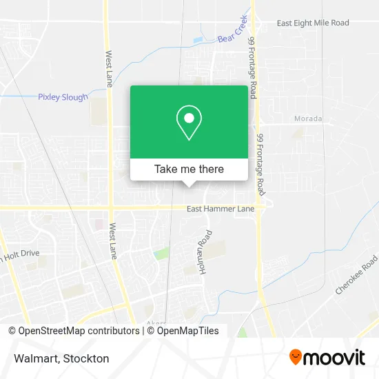 Walmart map