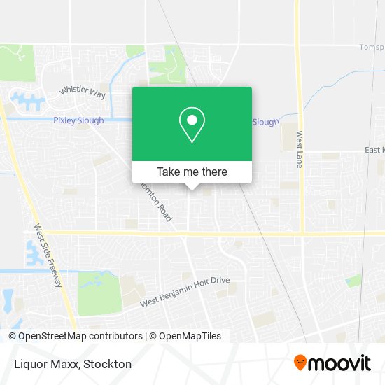 Mapa de Liquor Maxx