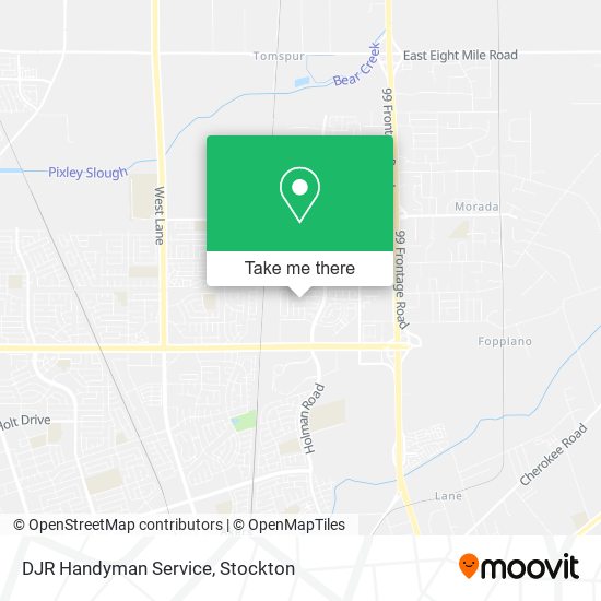 DJR Handyman Service map