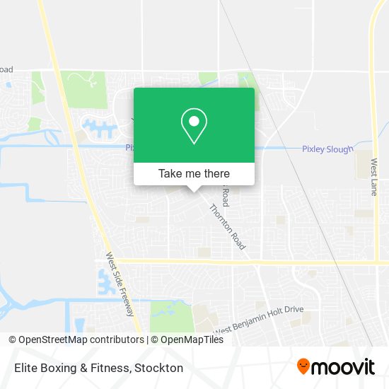 Mapa de Elite Boxing & Fitness