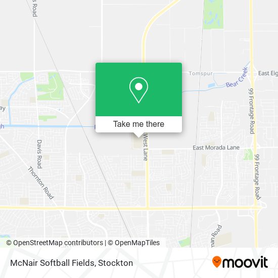 Mapa de McNair Softball Fields