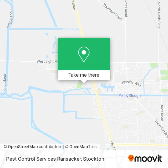 Pest Control Services Ransacker map