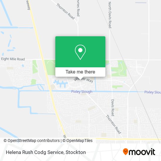 Helena Rush Codg Service map