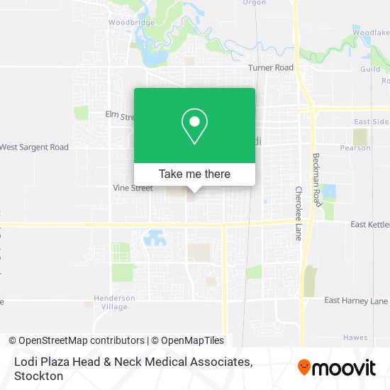 Lodi Plaza Head & Neck Medical Associates map