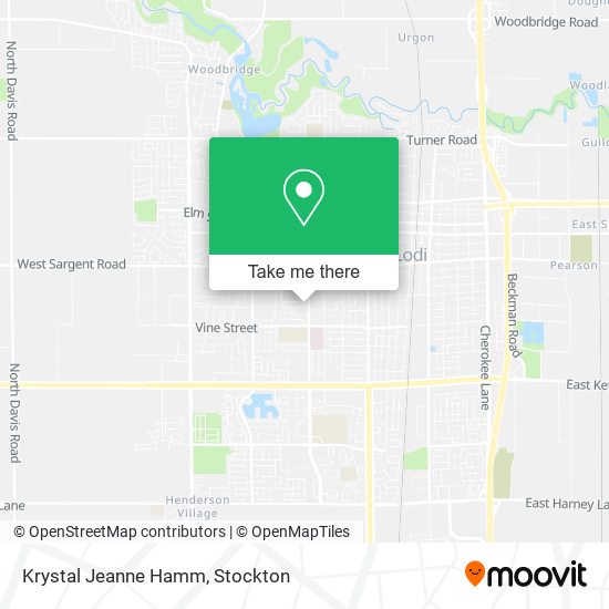 Mapa de Krystal Jeanne Hamm