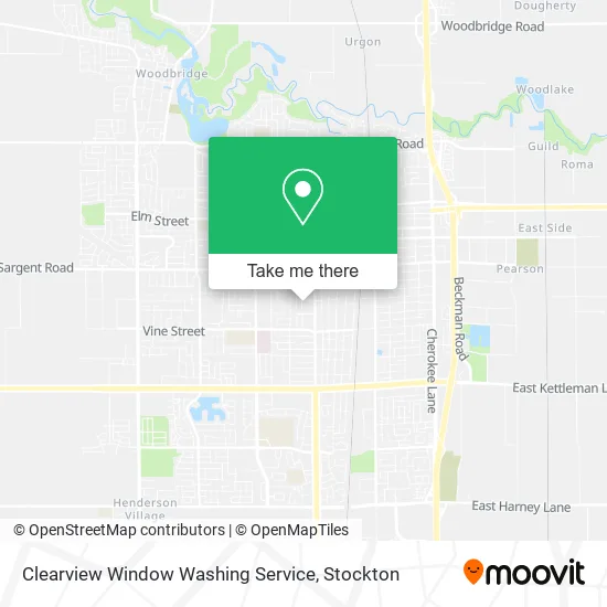 Clearview Window Washing Service map