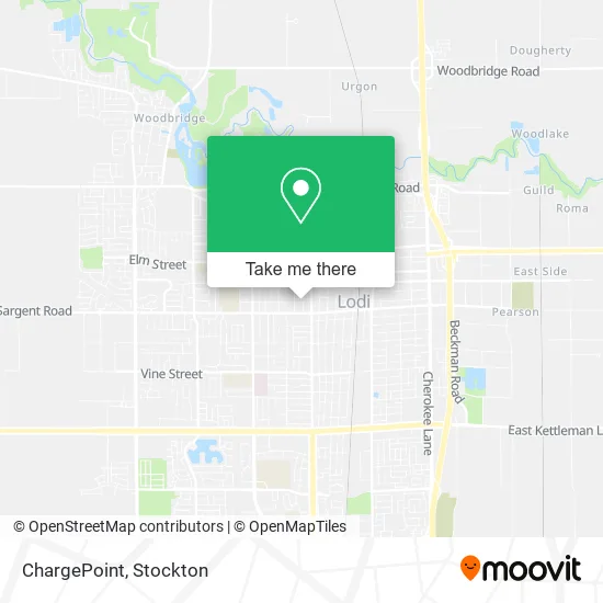 ChargePoint map