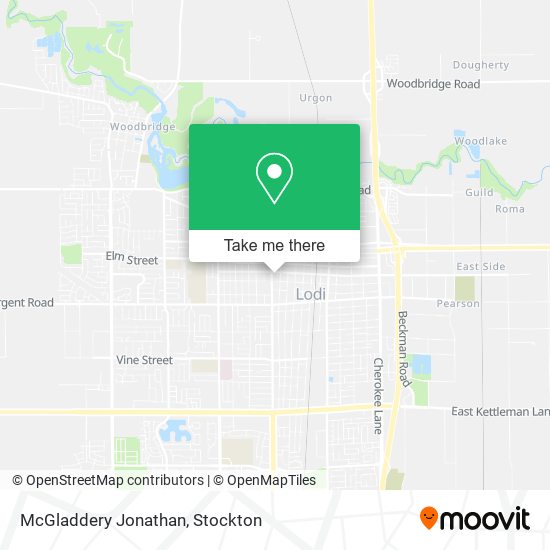 McGladdery Jonathan map
