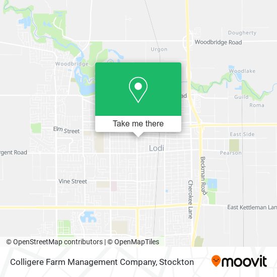 Mapa de Colligere Farm Management Company