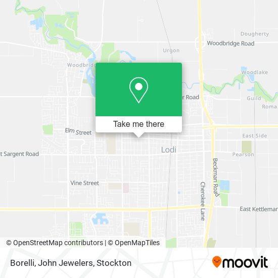Borelli, John Jewelers map