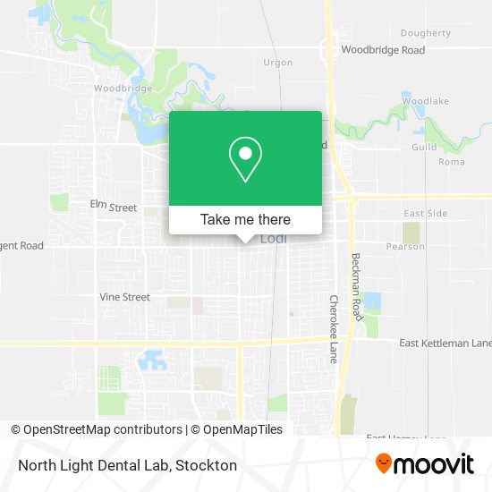 North Light Dental Lab map