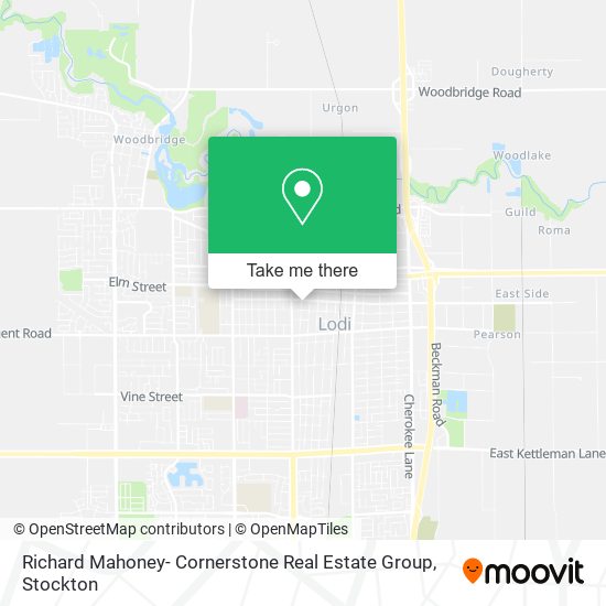Richard Mahoney- Cornerstone Real Estate Group map