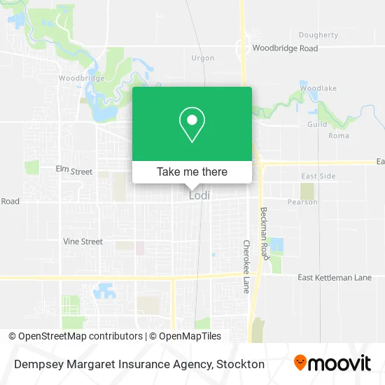 Dempsey Margaret Insurance Agency map