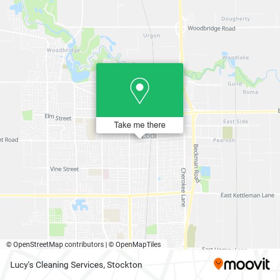 Mapa de Lucy's Cleaning Services