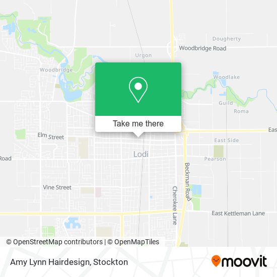 Amy Lynn Hairdesign map