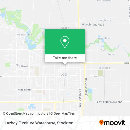 Mapa de Lazboy Furniture Warehouse