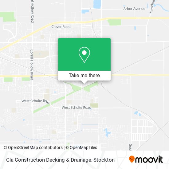 Mapa de Cla Construction Decking & Drainage