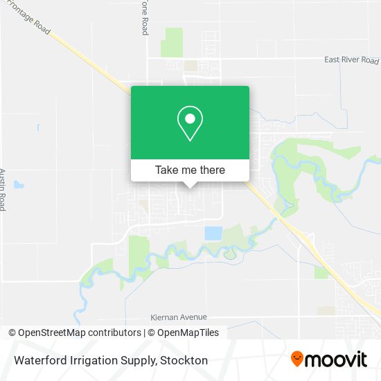 Waterford Irrigation Supply map