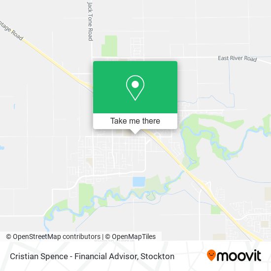 Cristian Spence - Financial Advisor map