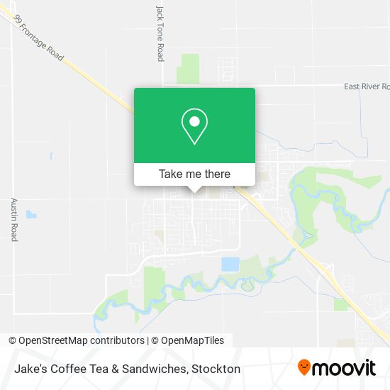 Jake's Coffee Tea & Sandwiches map