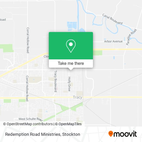 Redemption Road Ministries map