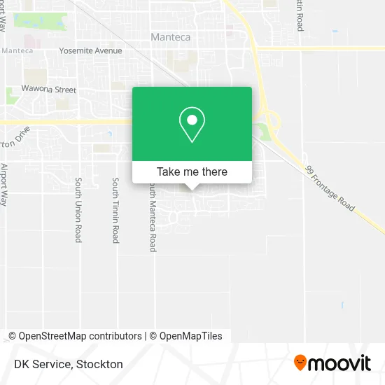 DK Service map