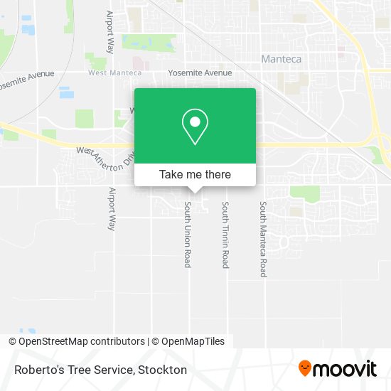 Mapa de Roberto's Tree Service