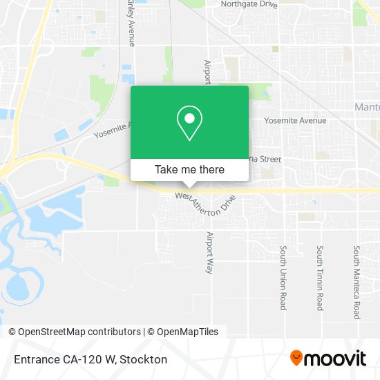 Entrance CA-120 W map
