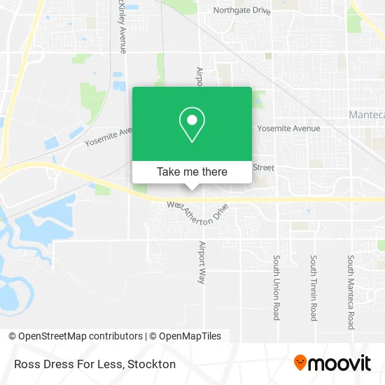Ross Dress For Less map