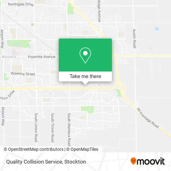 Quality Collision Service map