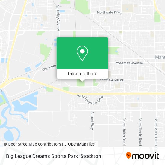 Mapa de Big League Dreams Sports Park