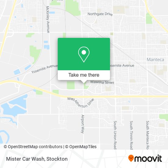 Mapa de Mister Car Wash