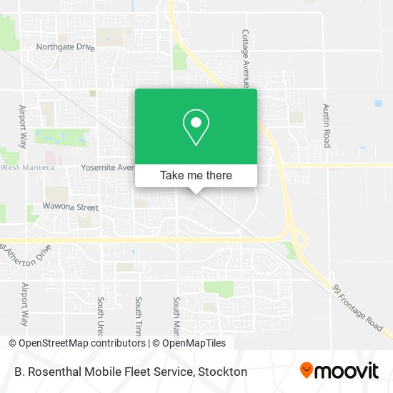 Mapa de B. Rosenthal Mobile Fleet Service