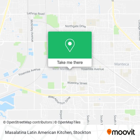 Mapa de Masalatina Latin American Kitchen